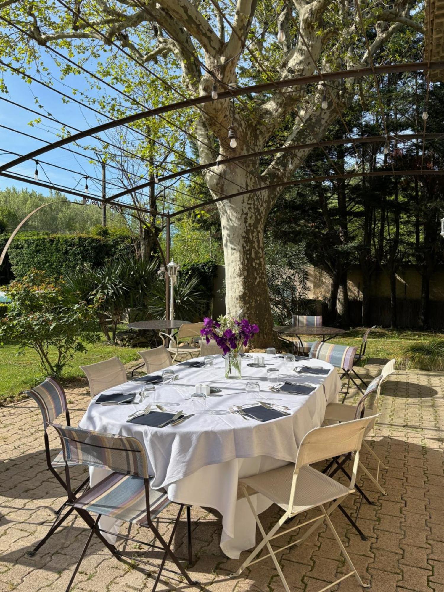 Logis Hotel La Sommellerie Châteauneuf-du-Pape Exterior foto