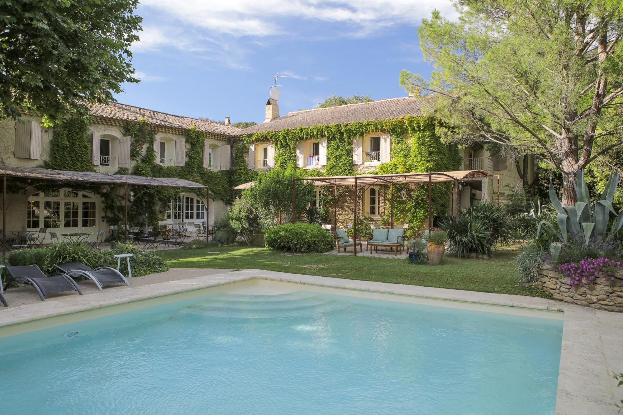 Logis Hotel La Sommellerie Châteauneuf-du-Pape Exterior foto